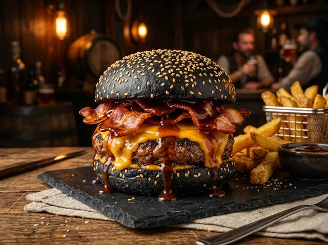 Burger Perla Nera Tortuga